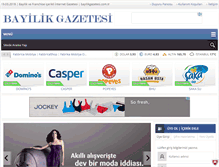 Tablet Screenshot of bayilikgazetesi.com